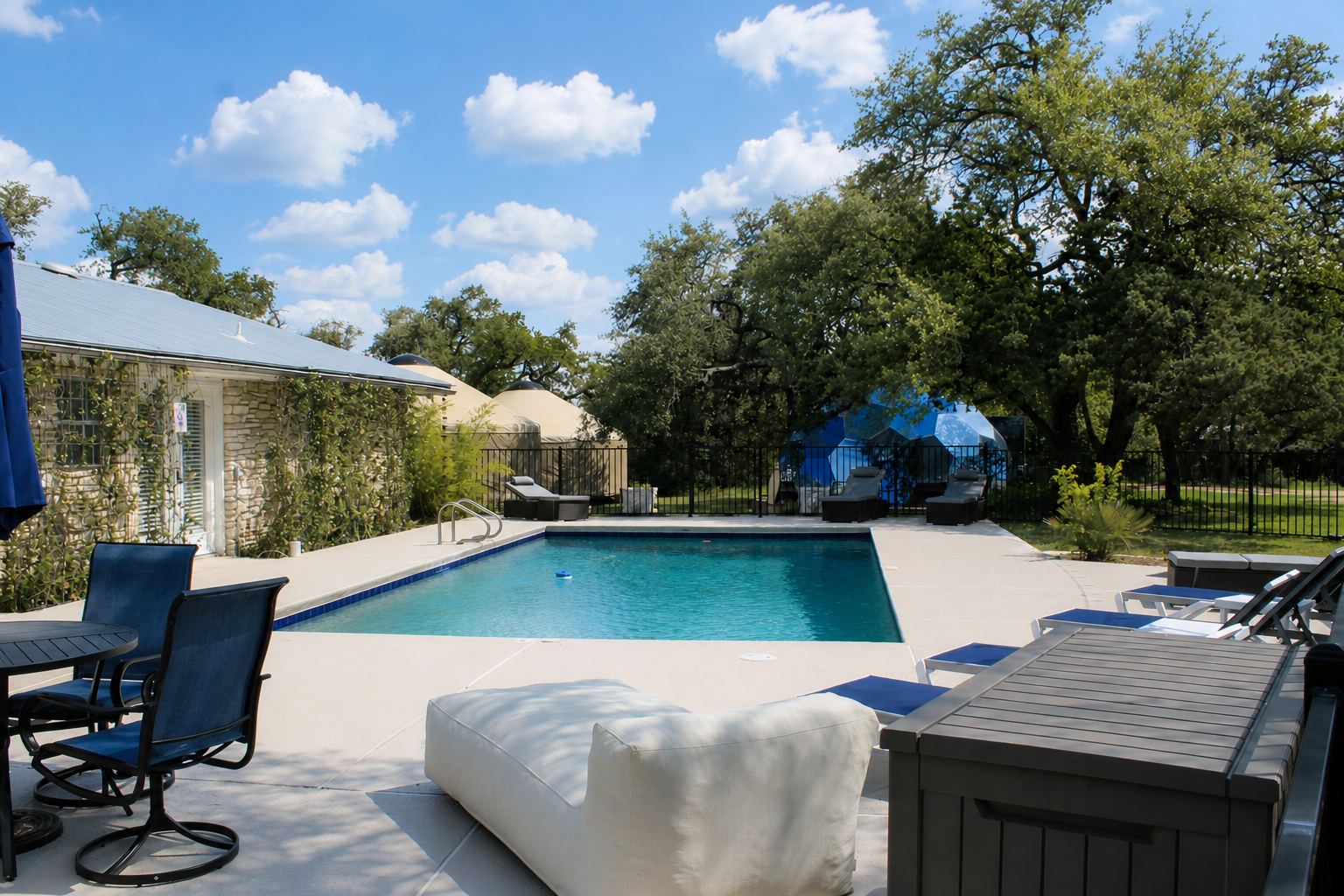 Resort pool & sun deck